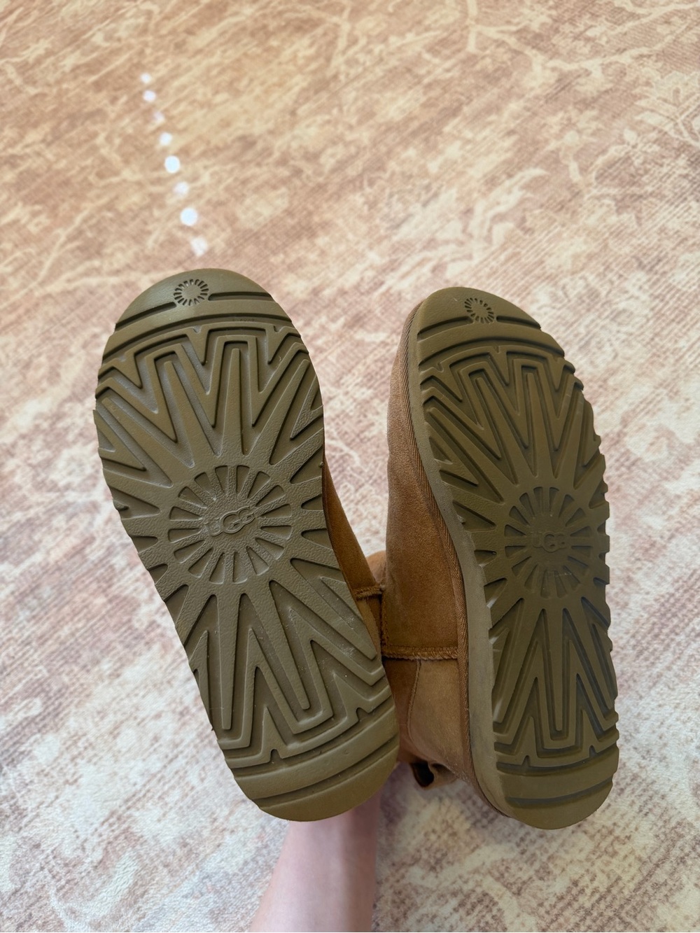 UGG Classic Mini Boot in Chestnut - Picture 4 of 6